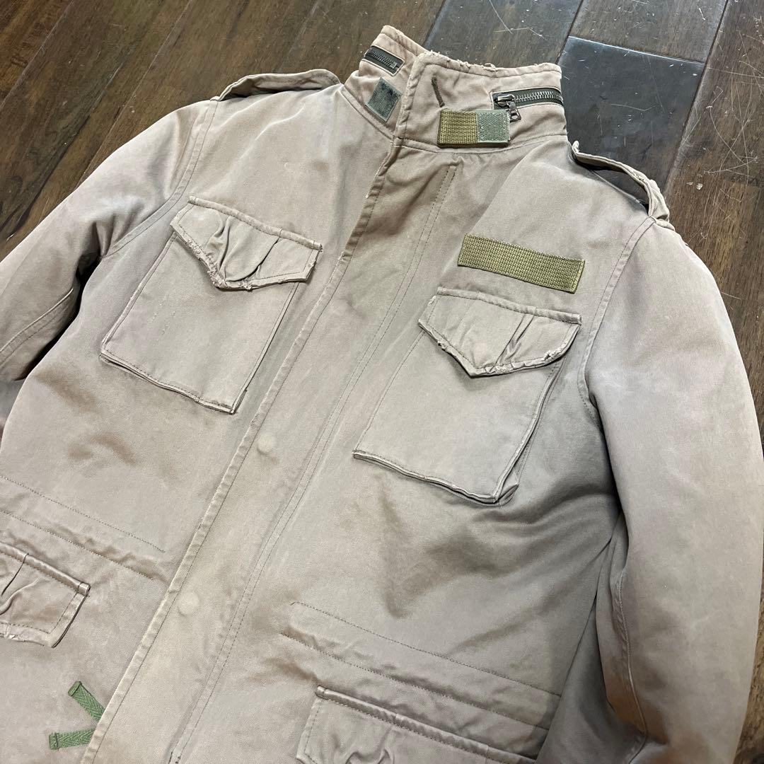 18H　WJK デストロイ加工 M66 ミリタリージャケット WJK デストロイ加工 M66 ミリタリージャケット - メルカリ