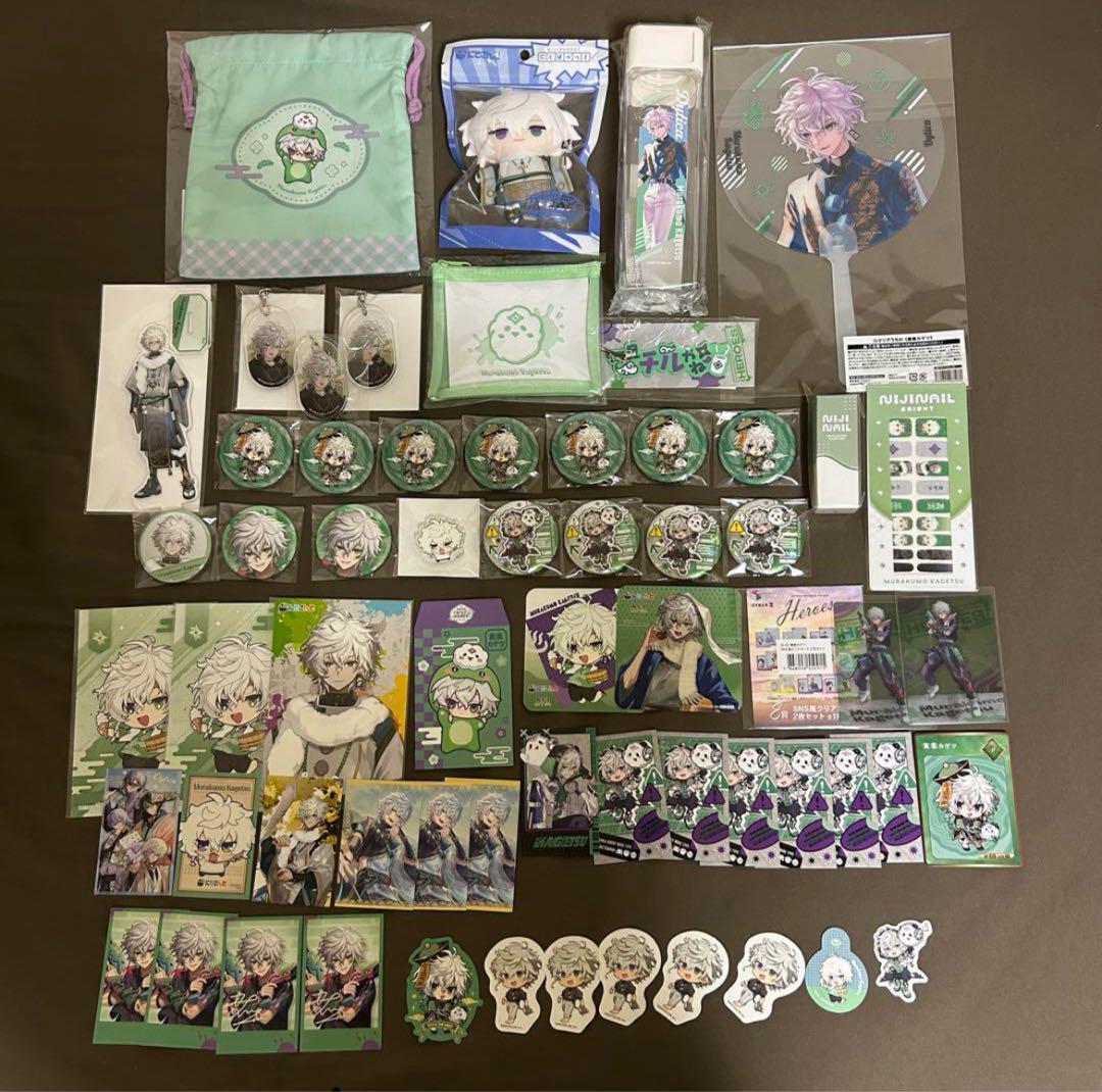 にじさんじ Dytica 叢雲カゲツ アクスタ 缶バッジ にじぱぺ