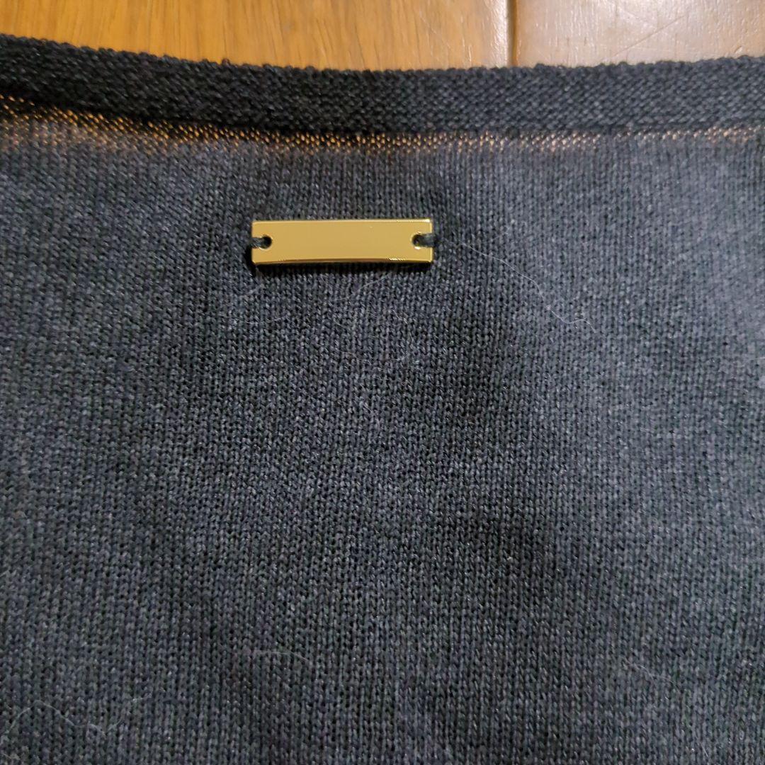 美品☆ラウンジドレスのスクエアニット