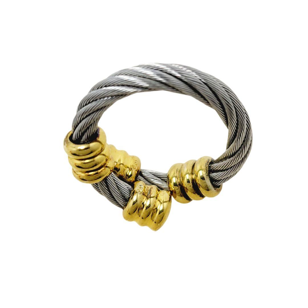 CHARRIOL リング ケルティック ワイヤー シルバー ゴールド