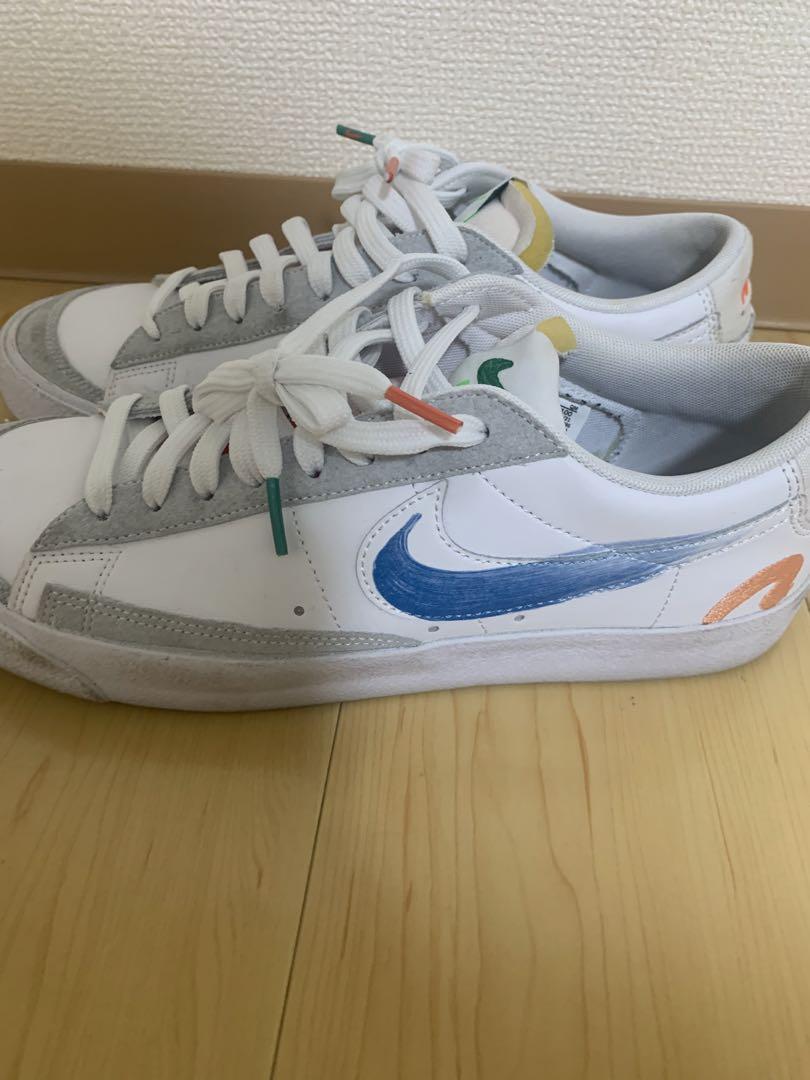 ヤマセマユミ × ナイキ ブレーザー ロー 77  フライレザー \"ホワイト Mayumi Yamase × Nike Blazer Low '77 Flyleather 
