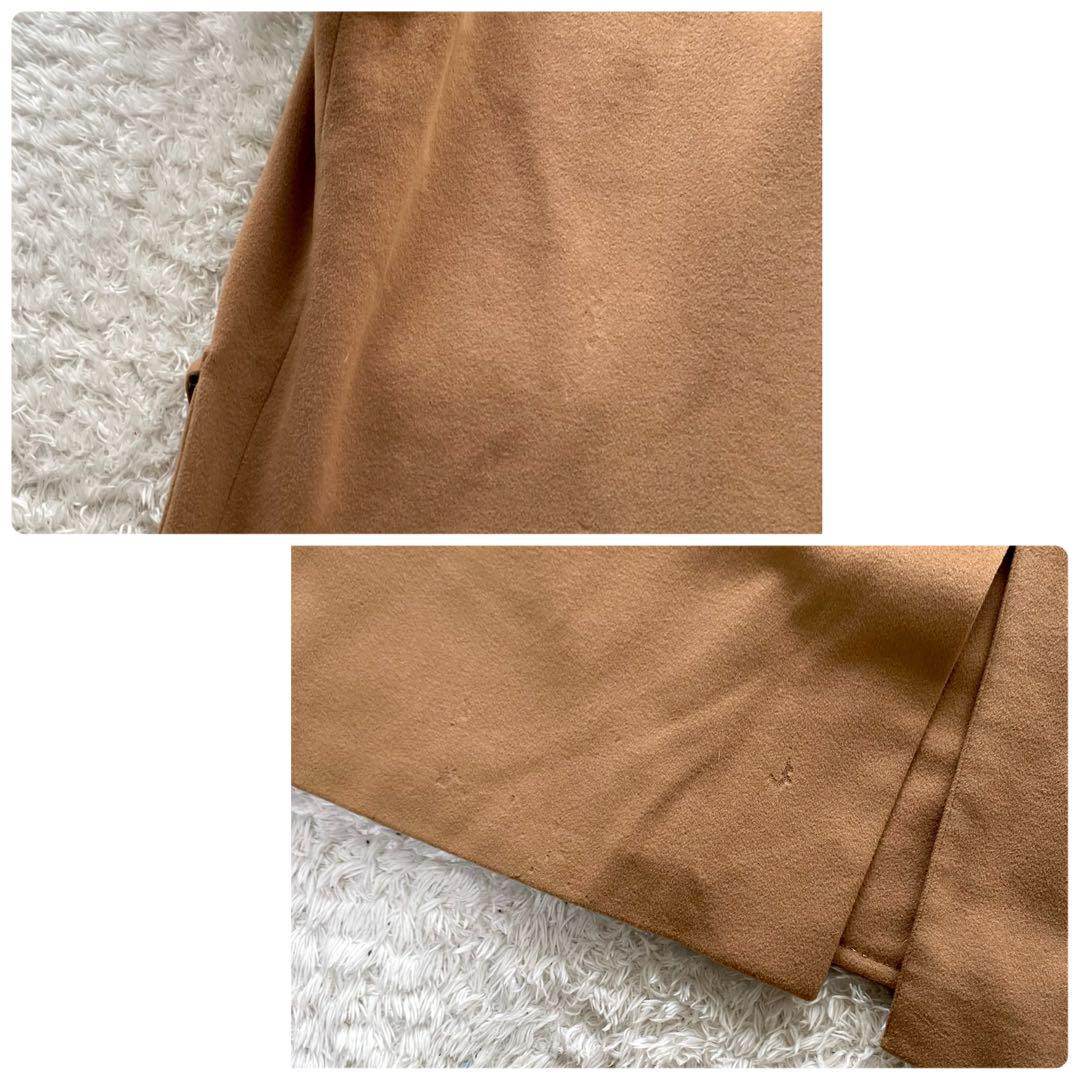 美品✨クリツィアウォモ アルパカ ダブル チェスターコート キャメル 50 伊製