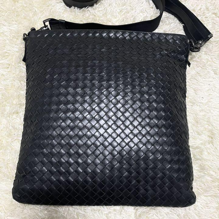 すのでご⋇ よしくん様BOTTEGA ショルダー バッグ 黒 qUfG2-m43315376153 VENETA イントレチャート Ψすのでご