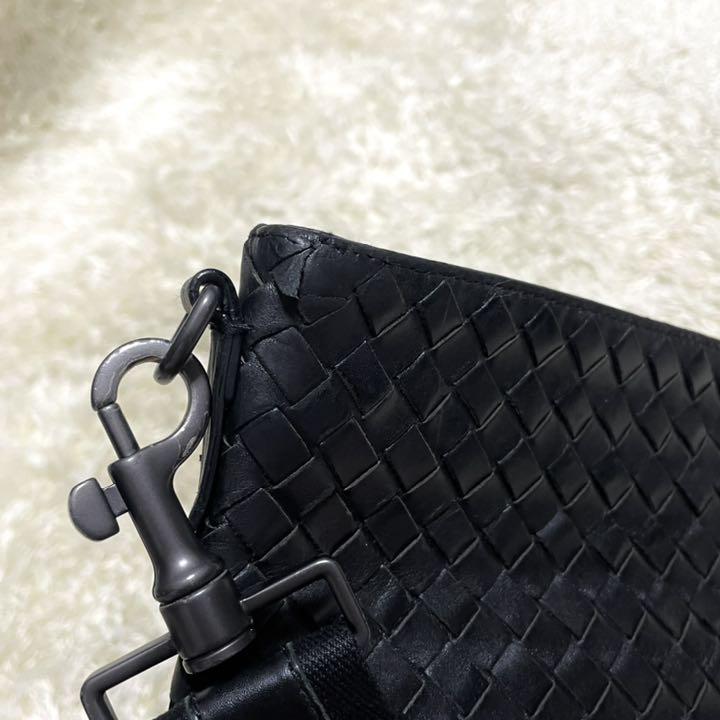 すのでご⋇ よしくん様BOTTEGA ショルダー バッグ 黒 qUfG2-m43315376153 VENETA イントレチャート Ψすのでご