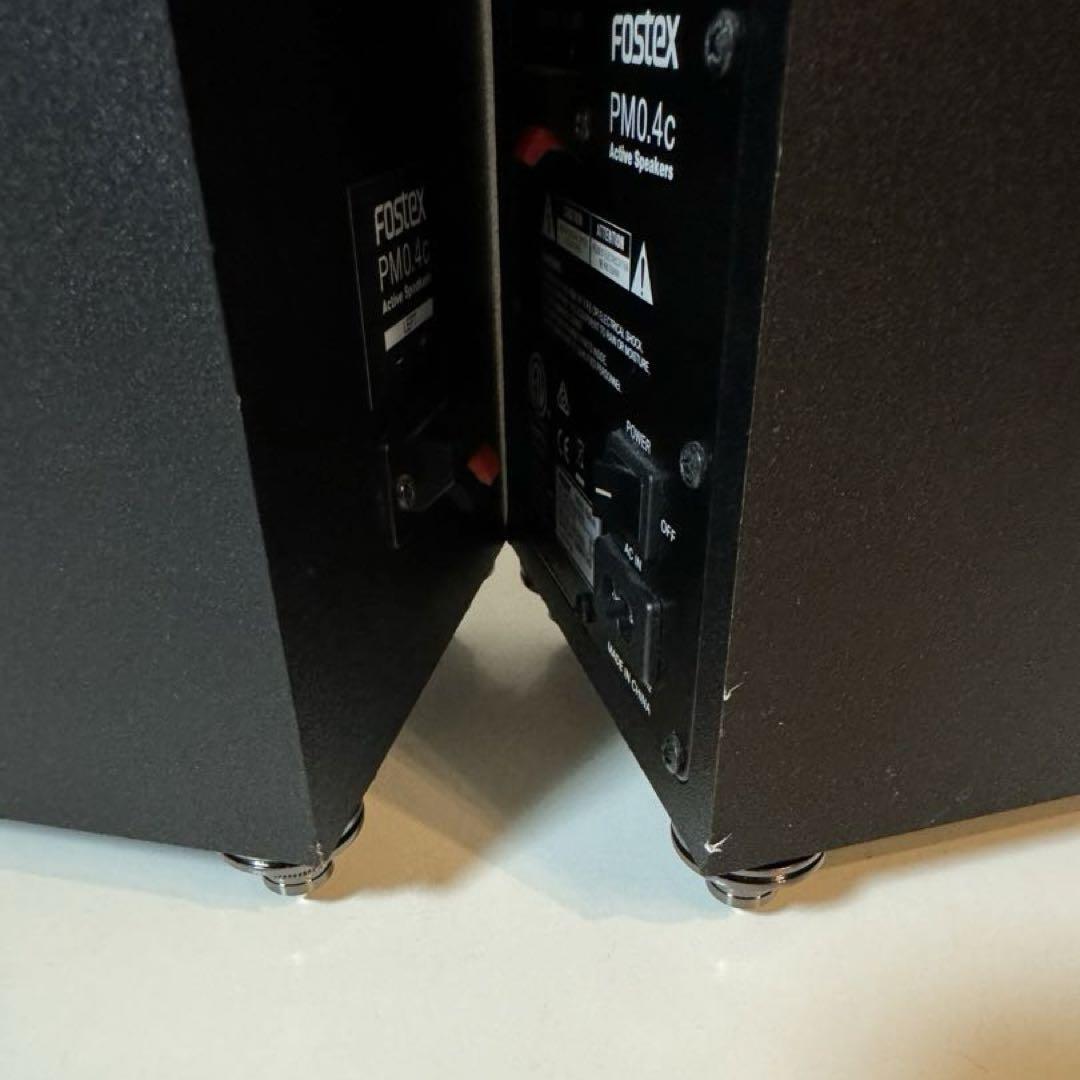 Fostex】PM0.4c ホワイト【アクティブスピーカー】 - オーディオ機器