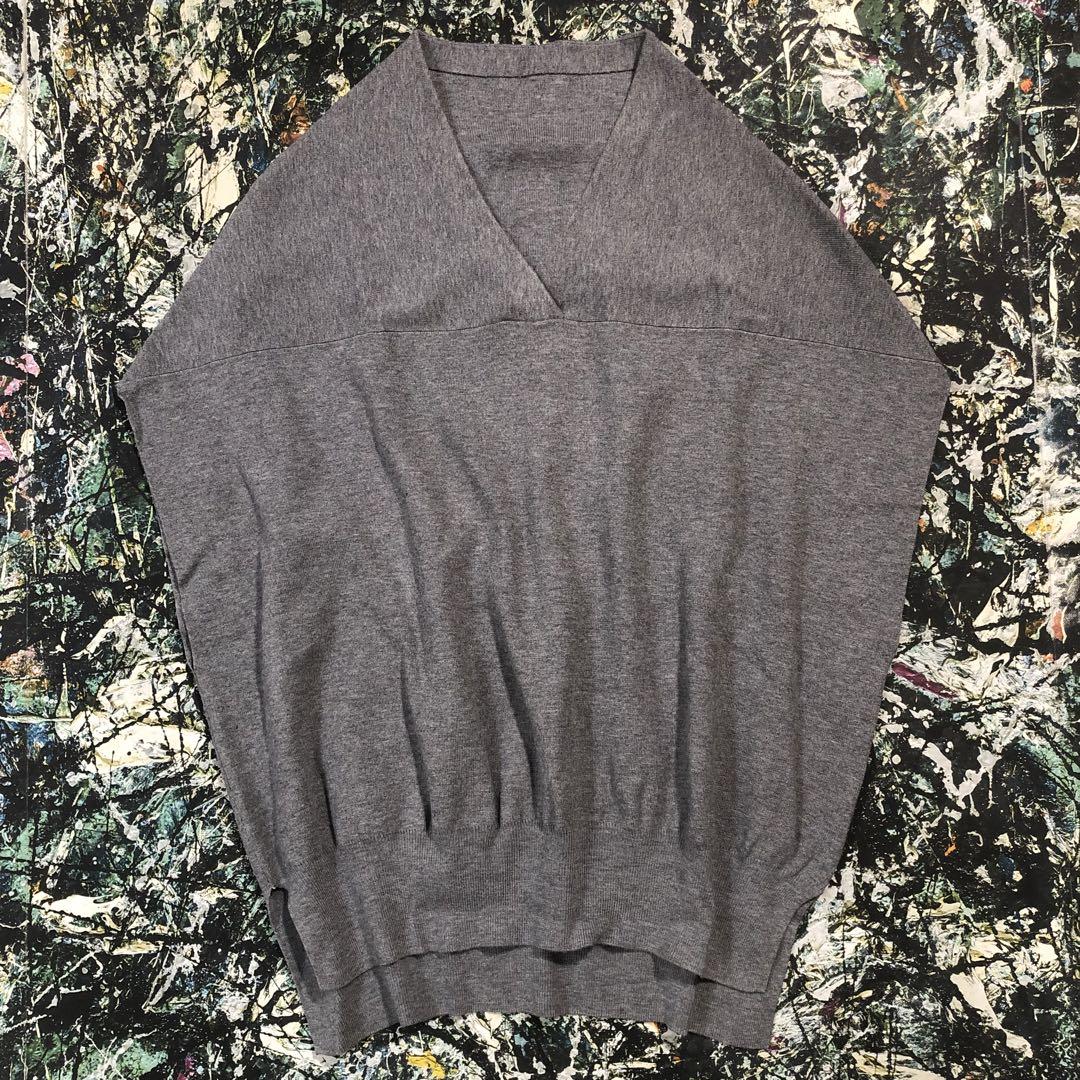 【美品】ソブ-Sov.-ドロップショルダードルマンニット サイズSニット/セーター
