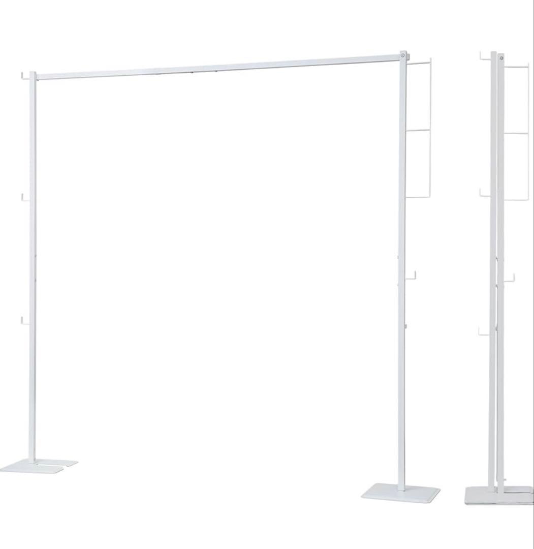 室内物干し 折り畳み 洗濯物干し 部屋干し 物干しスタンド 白