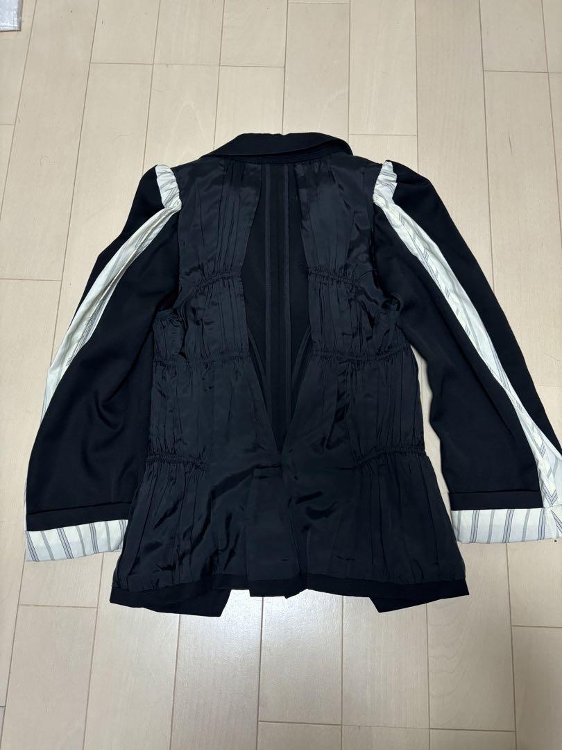 JUNYA WATANABE ブラック テーラードジャケット S