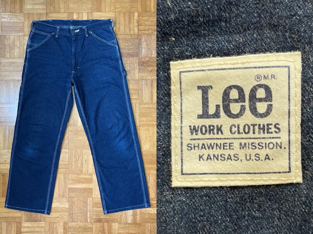 Lee 0288【34x29】ペインターパンツ☆インディゴデニム古着219-17