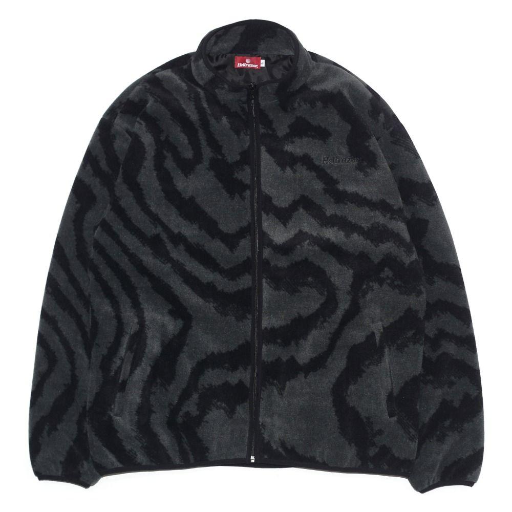 HELLRAZOR WAVE FLEECE JACKET  BLACK