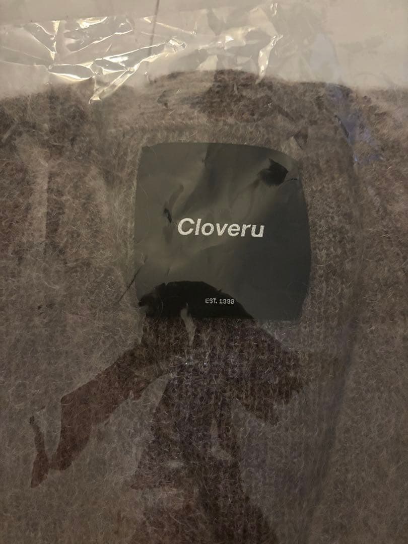 Cloveru モヘアカーディガン BROWN XL 即完売 Cloveru モヘアカーディガン BROWN XL 即完売
