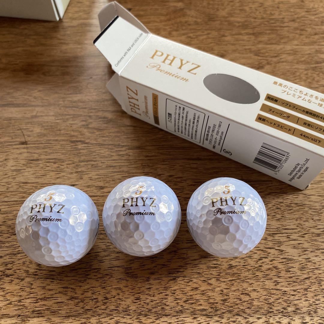 【新品未使用】PHYZ5　第5世代　ゴルフボール　2ダース PHYZ 【カラーが選べる2ダースセット】 PHYZ5 ゴルフ