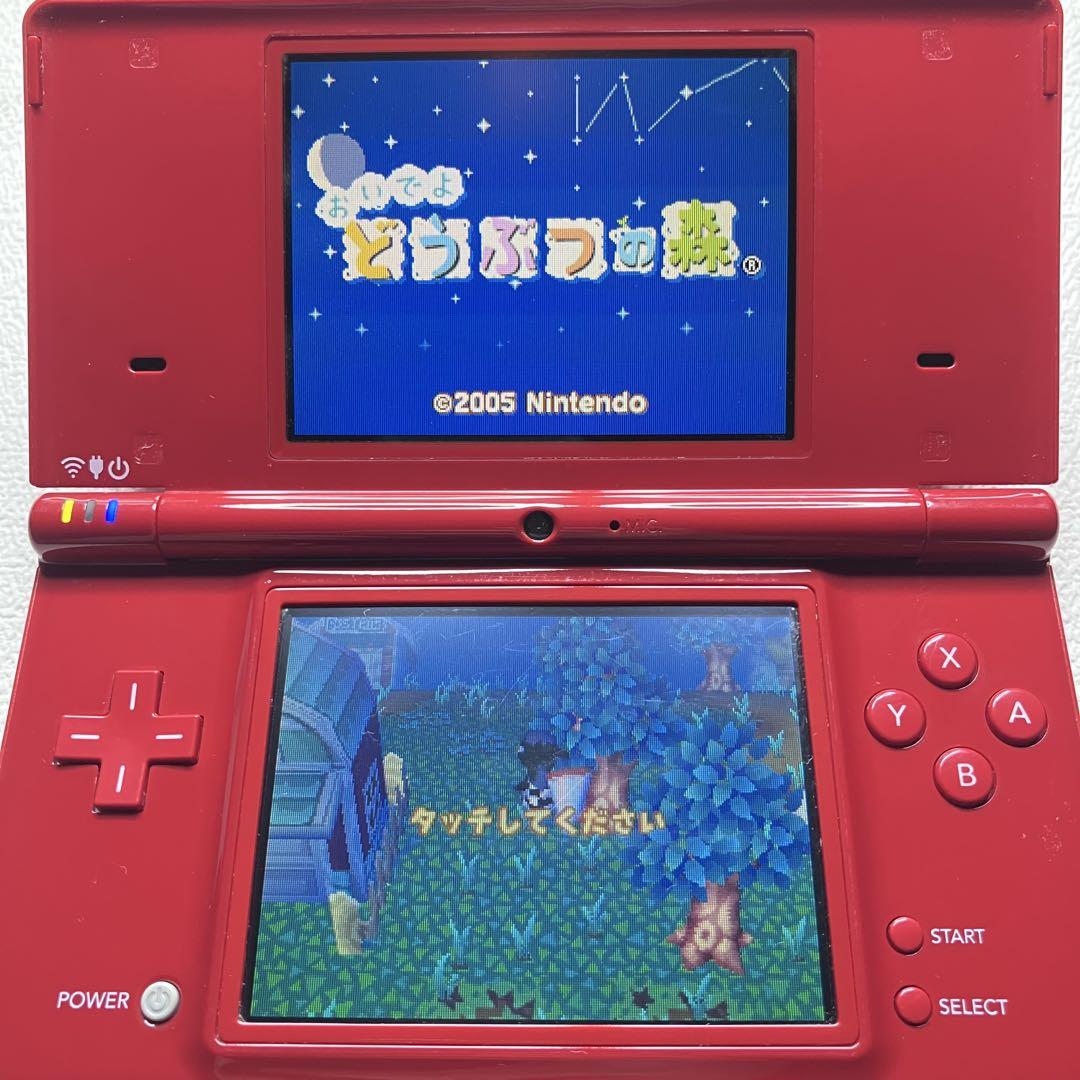 fz【清掃&動作確認済】Nintendo DSi RED(赤)本体 初期化済