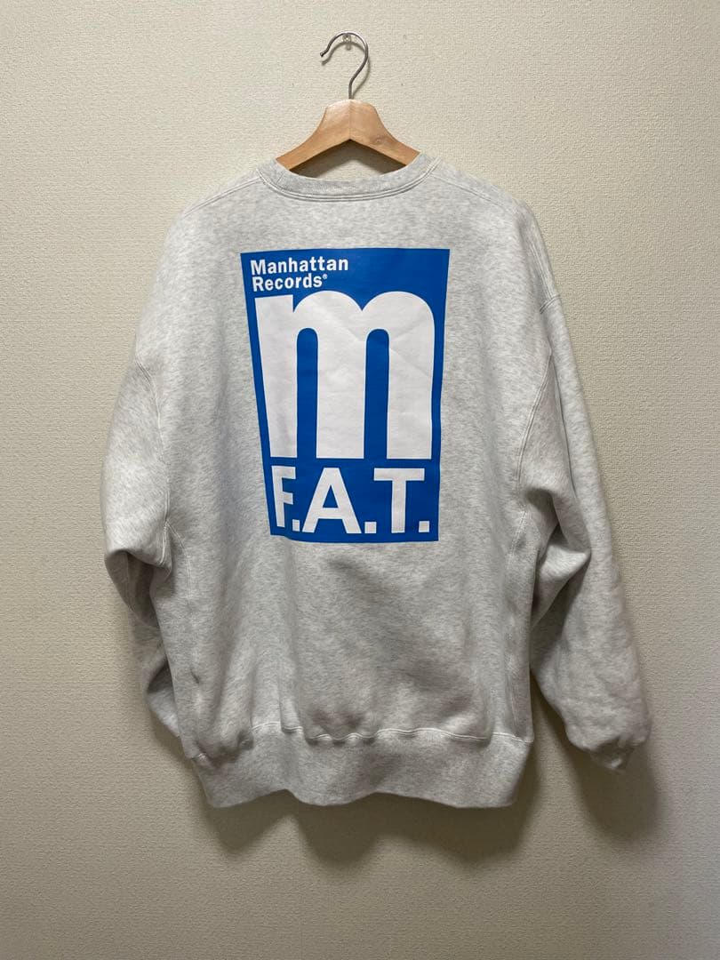愛用 FAT クルーネック スウェット FANHATTAN エフエーティ スウェット