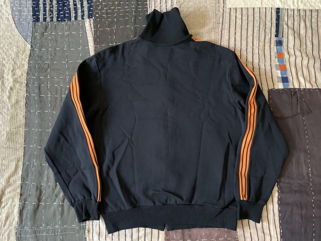70s 5号 adidas vtg ジャージ デサント オレンジ ブラック 黒