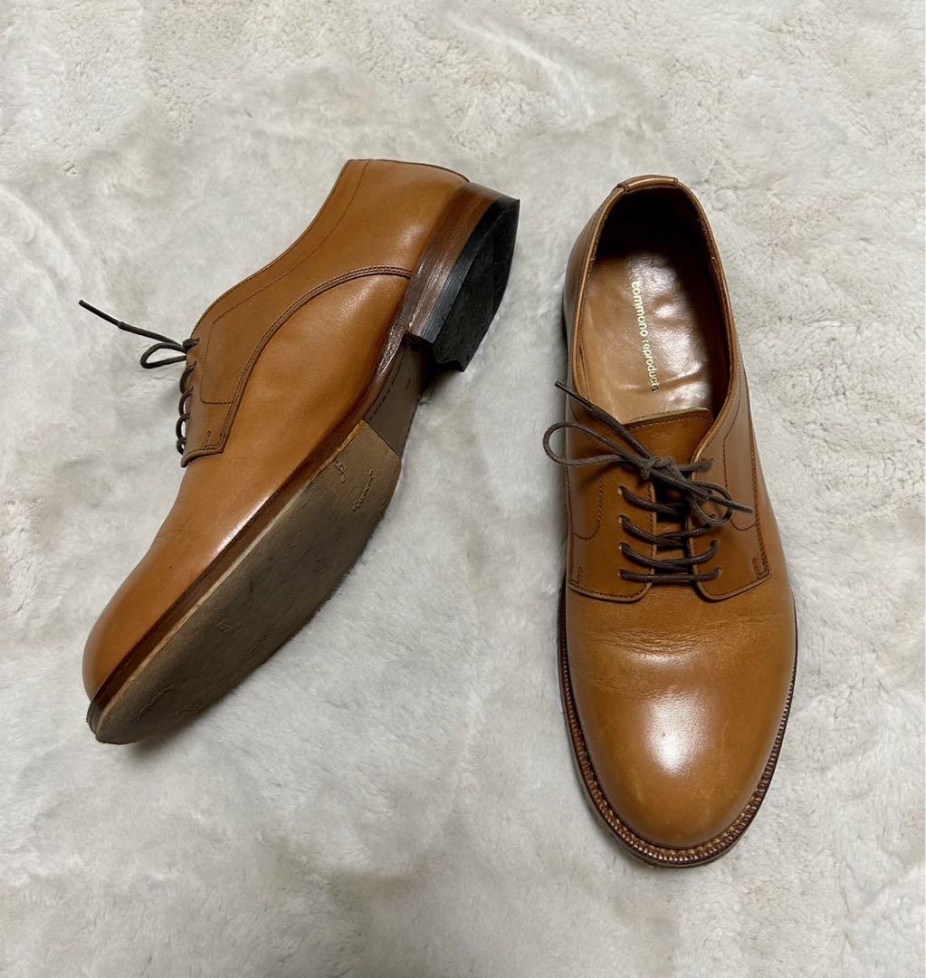 COMMONO reproducts/レザーシューズ/size8/ブラウン