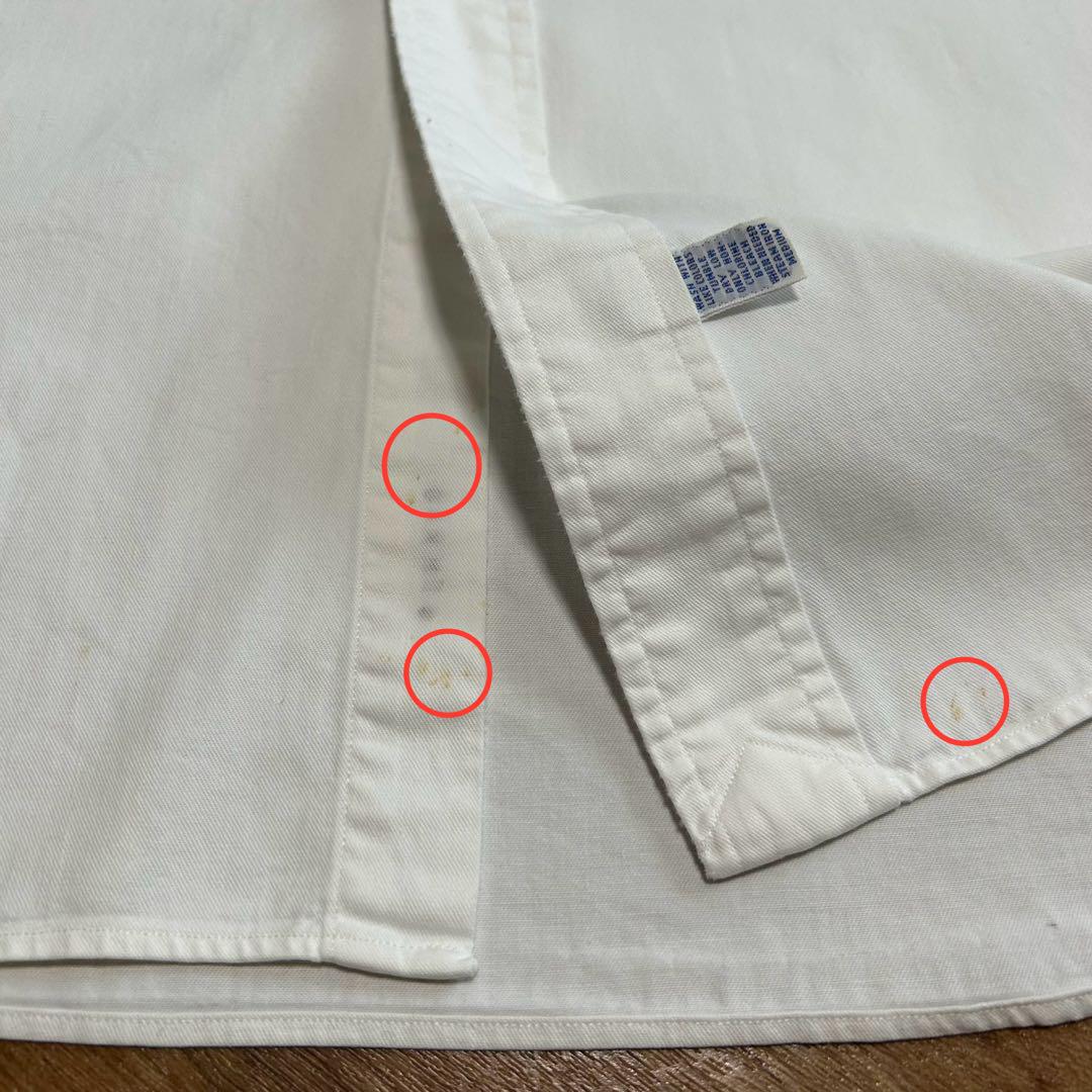 ラルフローレン 珍品 90s ボタンダウン シャツ 白 L POLO SPORT