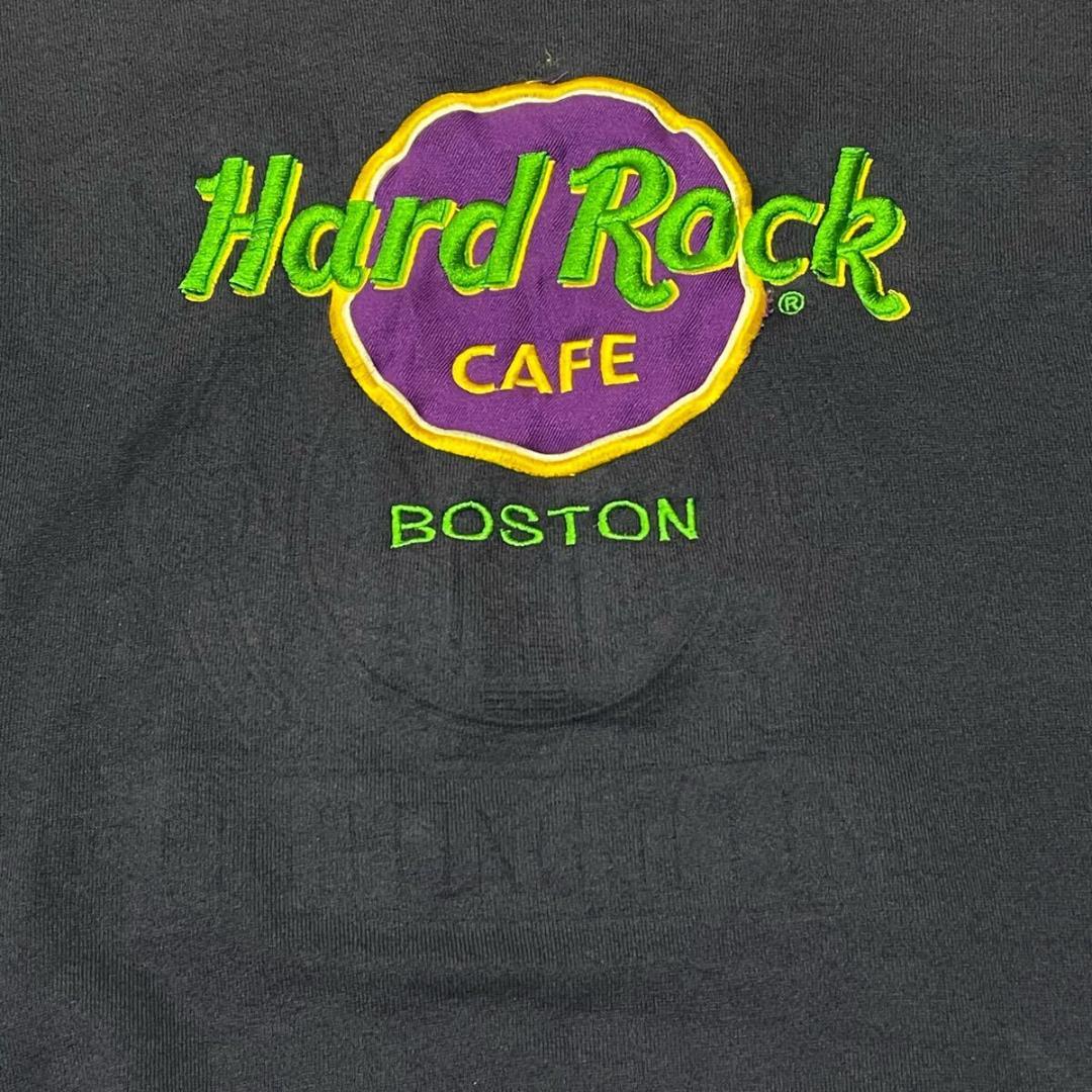 90s USA製 Hard Rock CAFE BOSTON スウェット