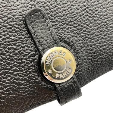 美品 HERMES エルメス ドゴン GM 二つ折り 長財布 ▢ K刻印