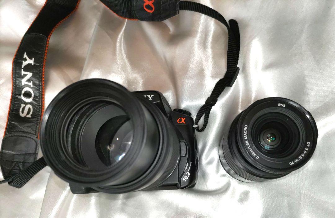 SONY α300 アルファ ダブルレンズ CCD 海外製 韓国語 英語 中国語 SONY α300 アルファ ダブルレンズ CCD 海外製 韓国語 英語 中国語