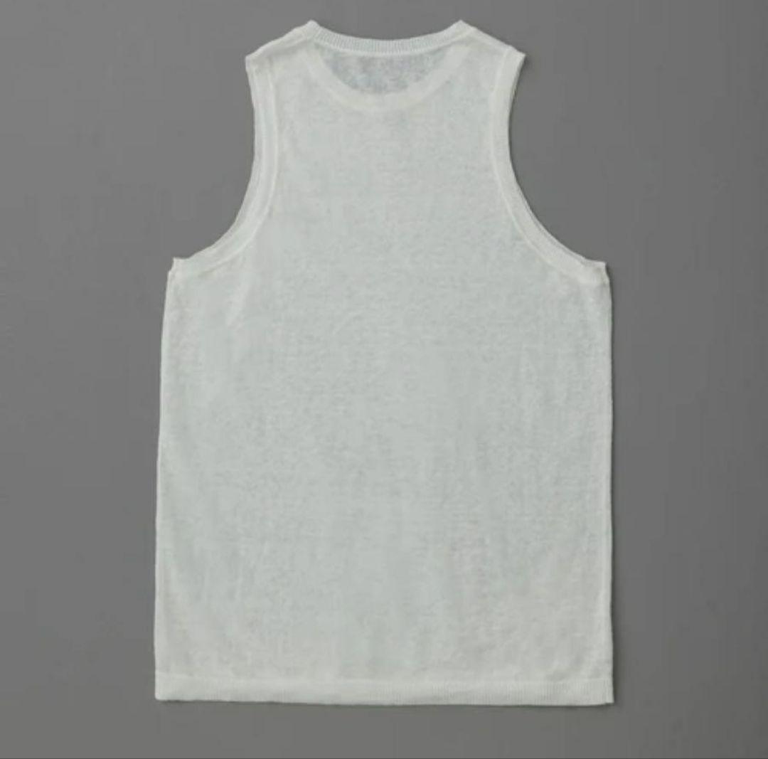 yo BIOTOP Sheer linen tanktop ヨービオトープ - メルカリ