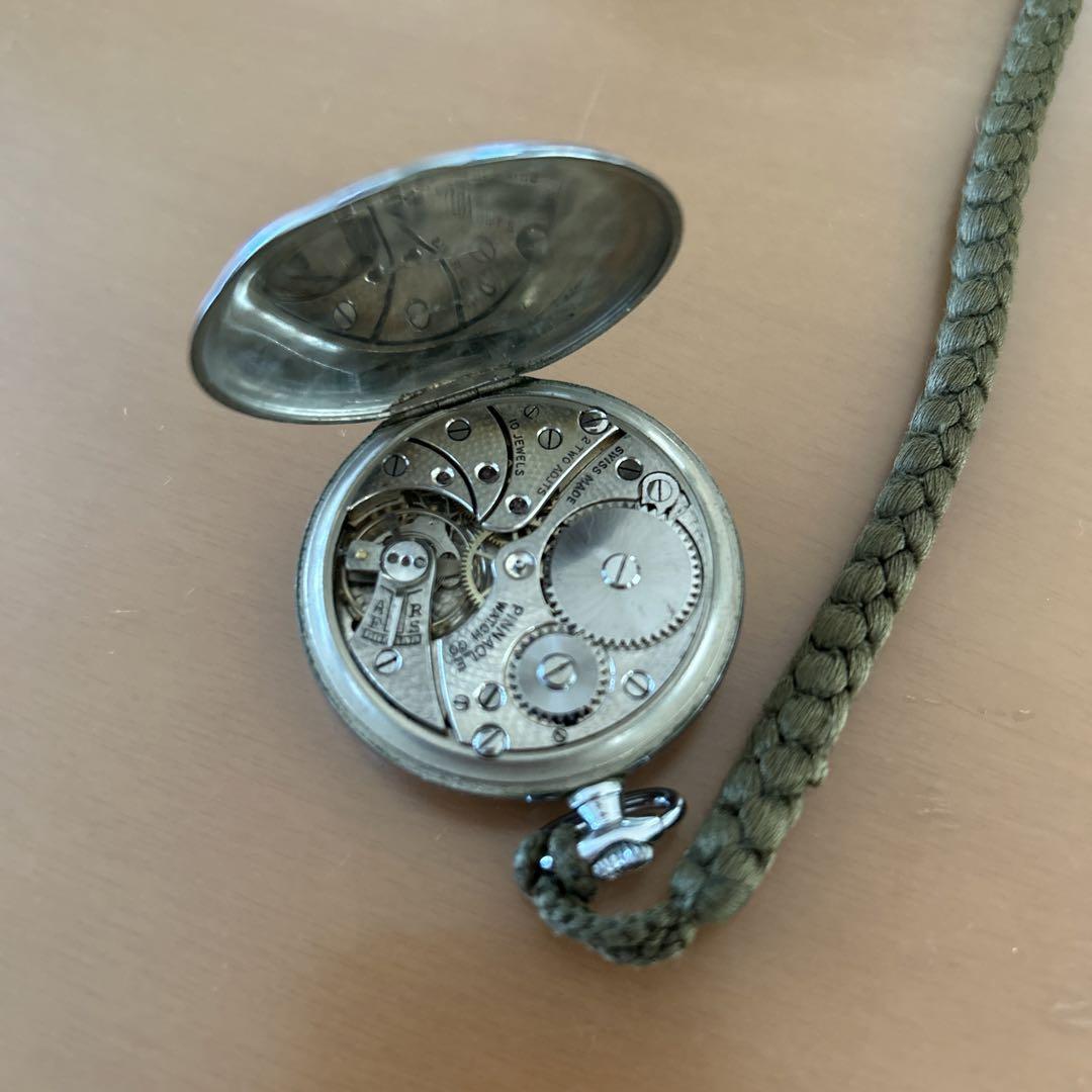 時計　昭和期レトロ　pinnacle watch swiss made