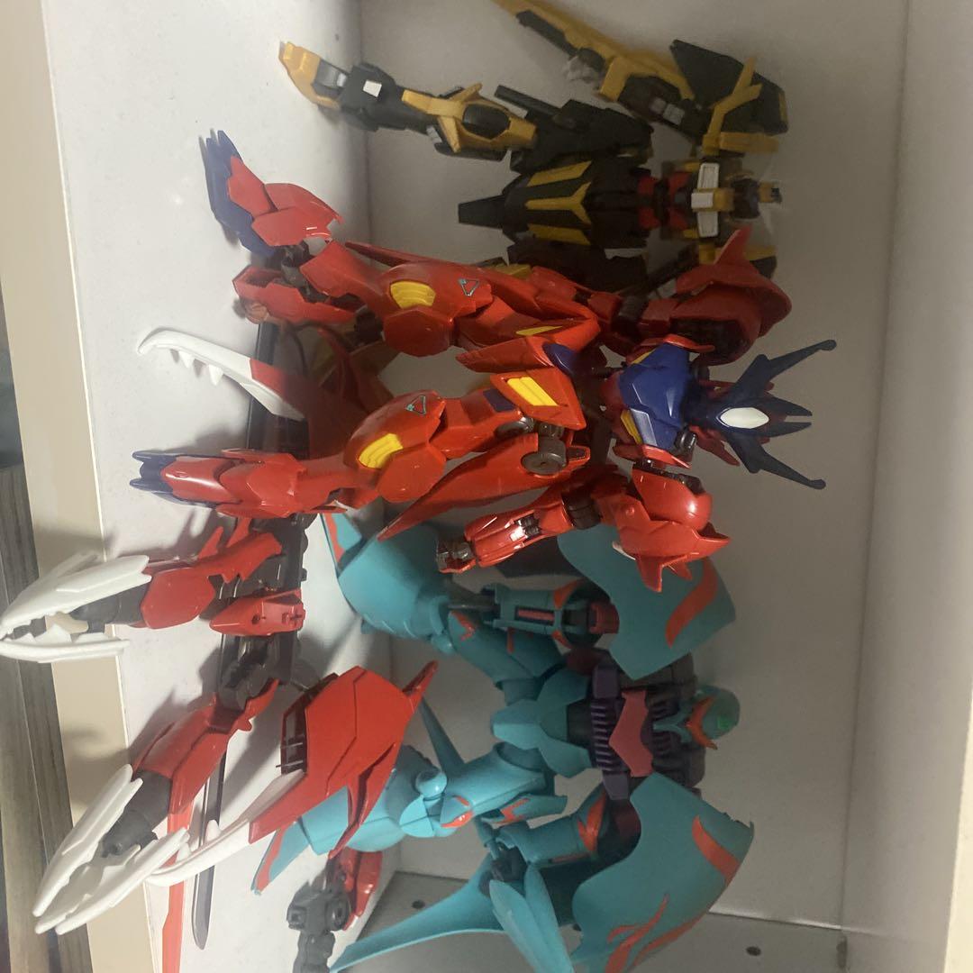 【ガンプラ】　ガンプラレアキットセット　組み立て済み