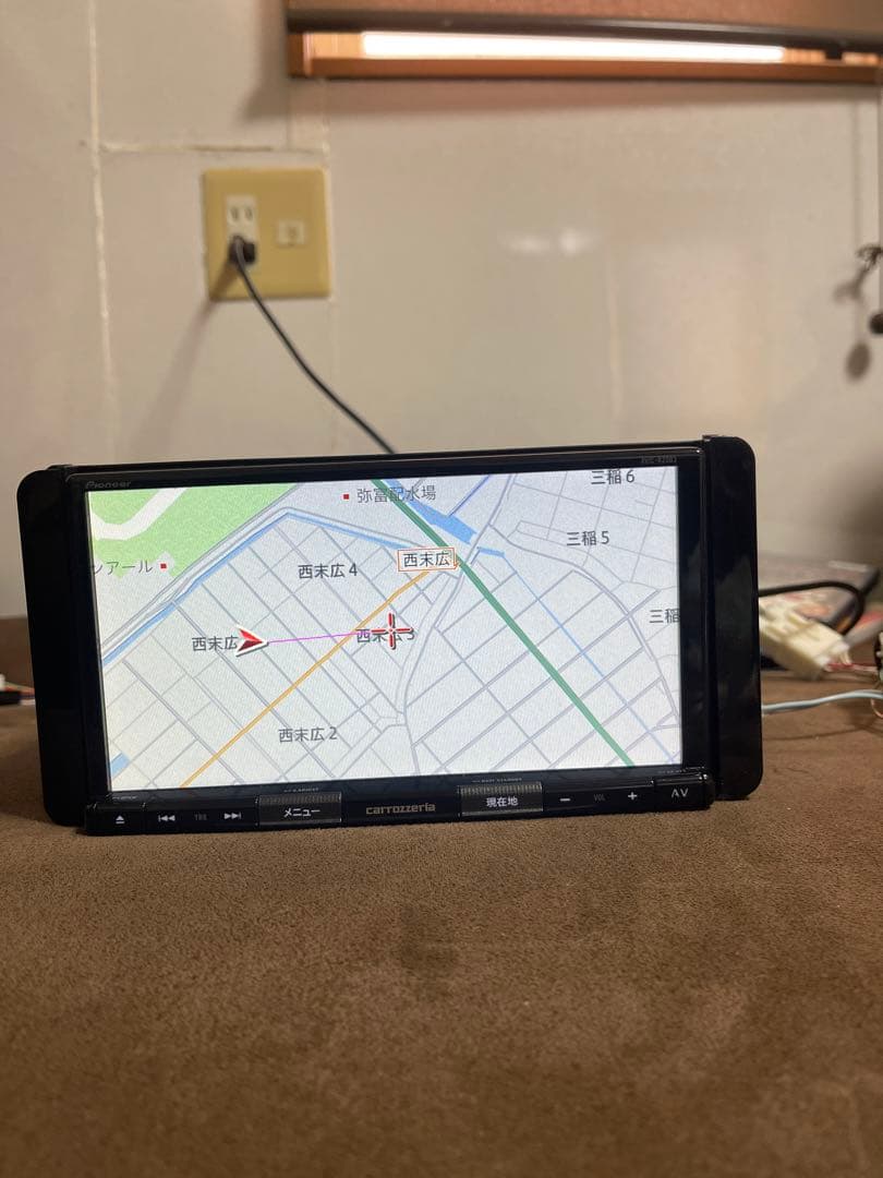 Carrozzeria ナビゲーションAVIC-RZ003 2019 地図の年