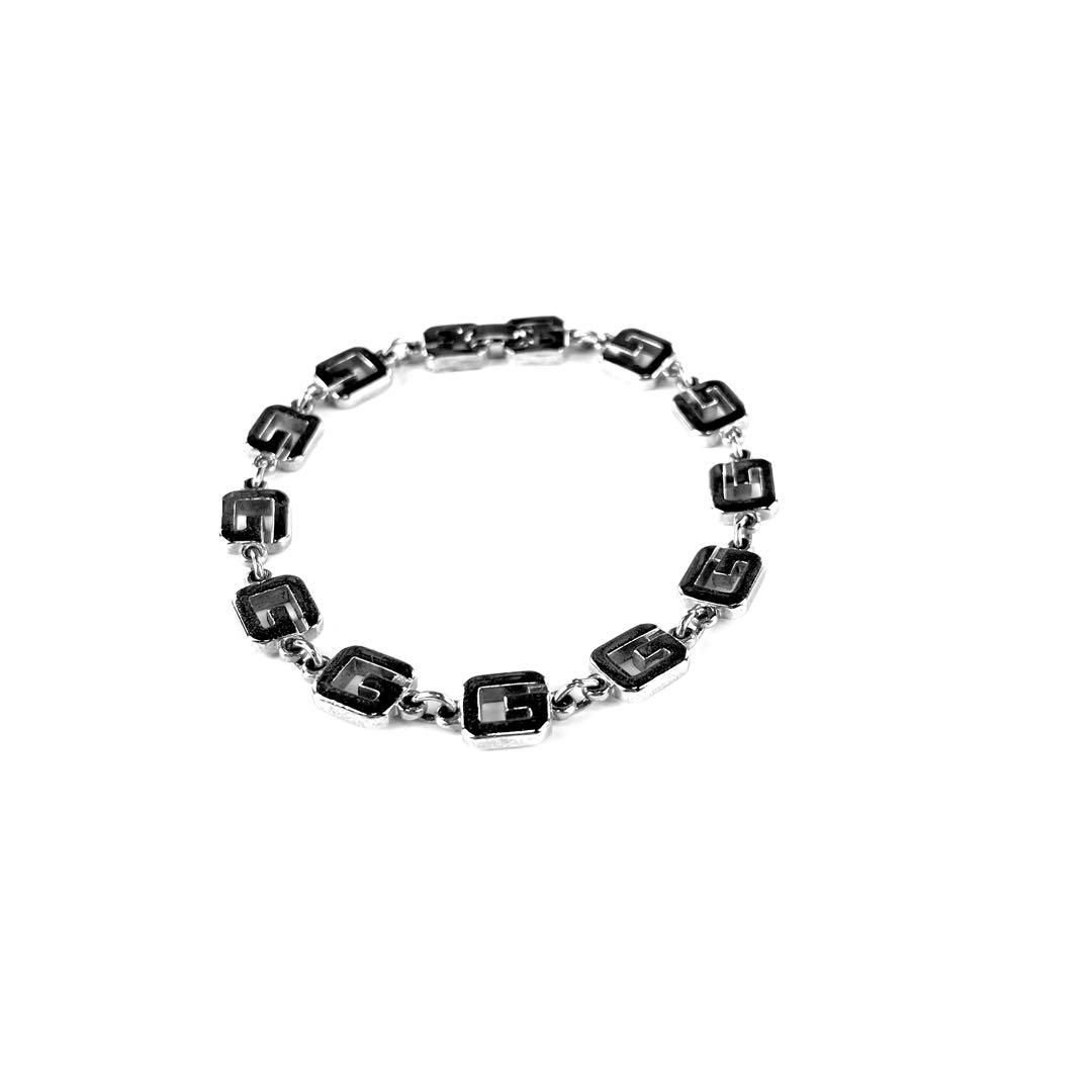 【至高の逸品】 GIVENCHY 80s ブレスレット シルバー ヴィンテージ