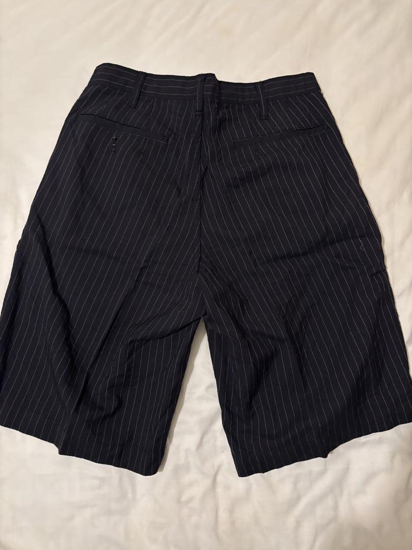 Comme des Garcons homme deux ストライプショーツ
