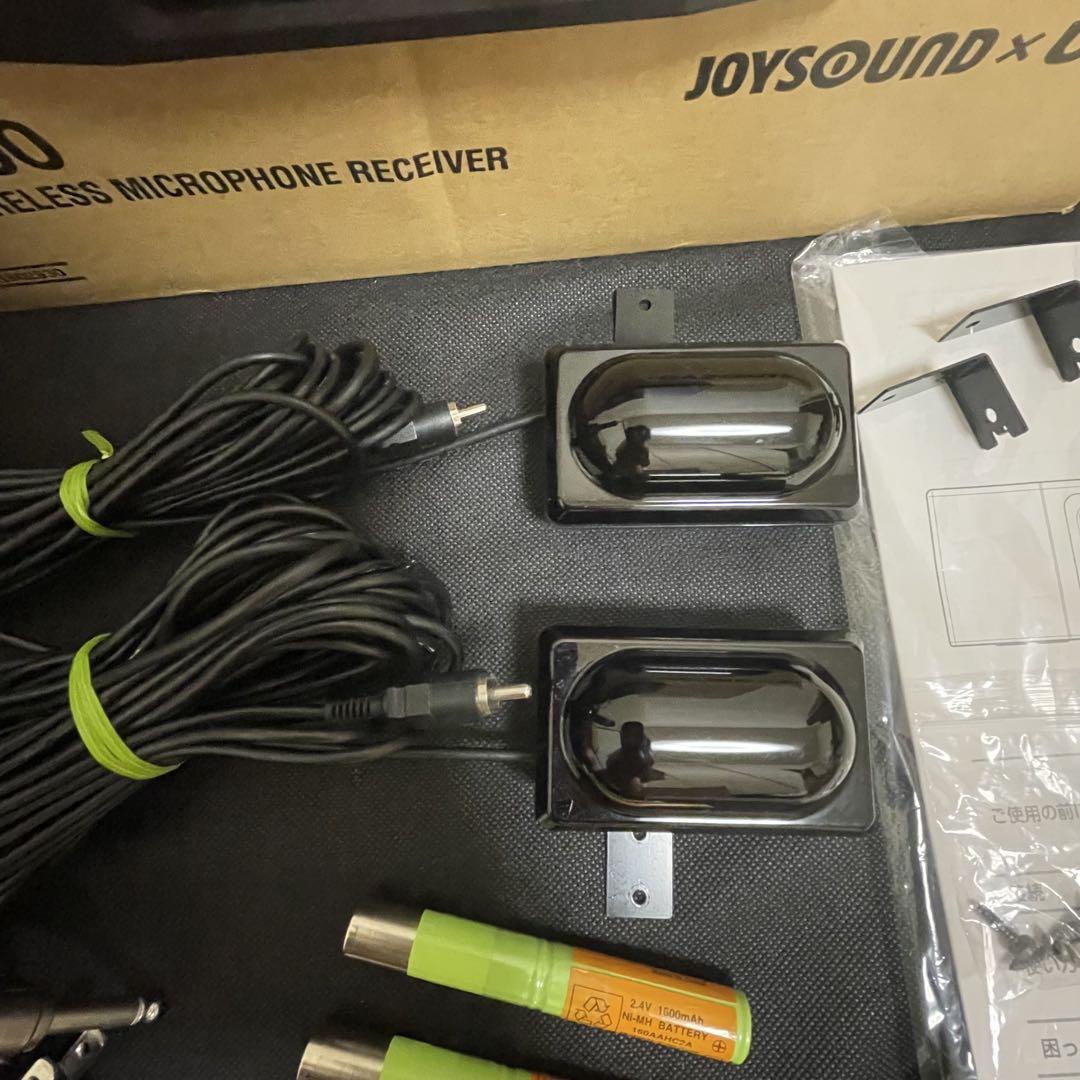 【超美品】 JOYSOUND カラオケ 赤外線 ワイヤレスマイク フルセット♪