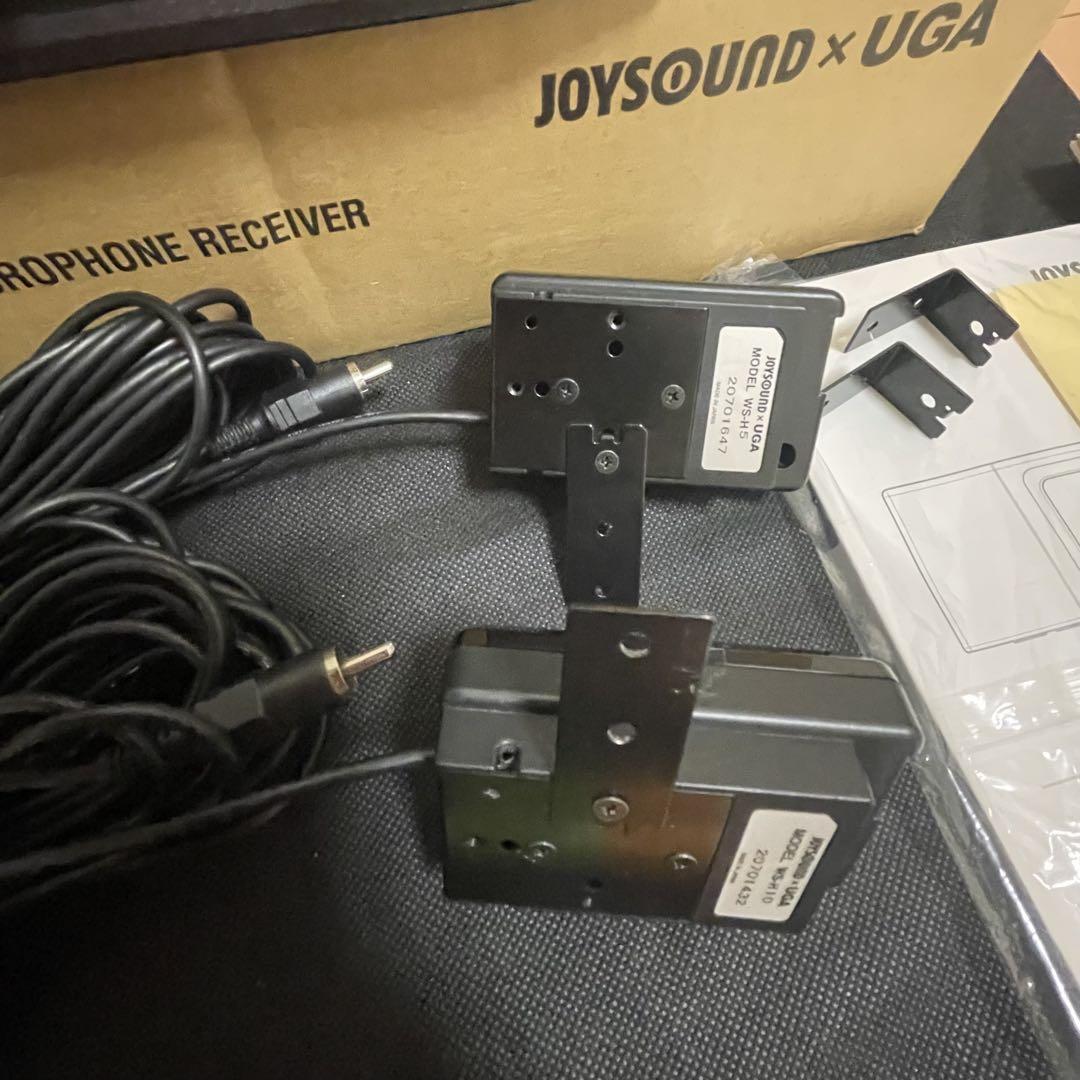 【超美品】 JOYSOUND カラオケ 赤外線 ワイヤレスマイク フルセット♪