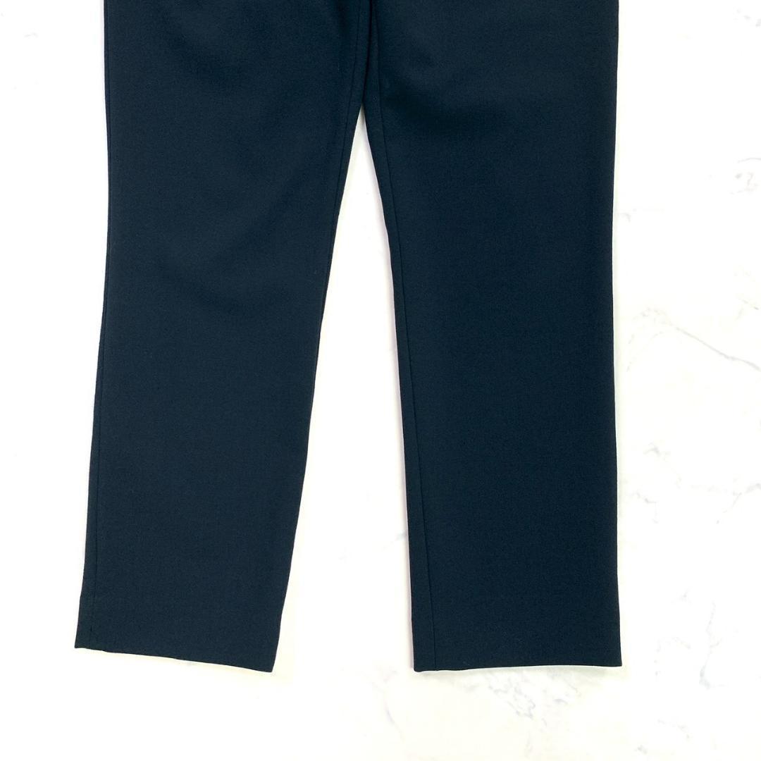 美品★ヨーコチャン セットアップ パール ブラウス パンツ ネイビー D238 美品★ヨーコチャン セットアップ パール ブラウス パンツ ネイビー D238