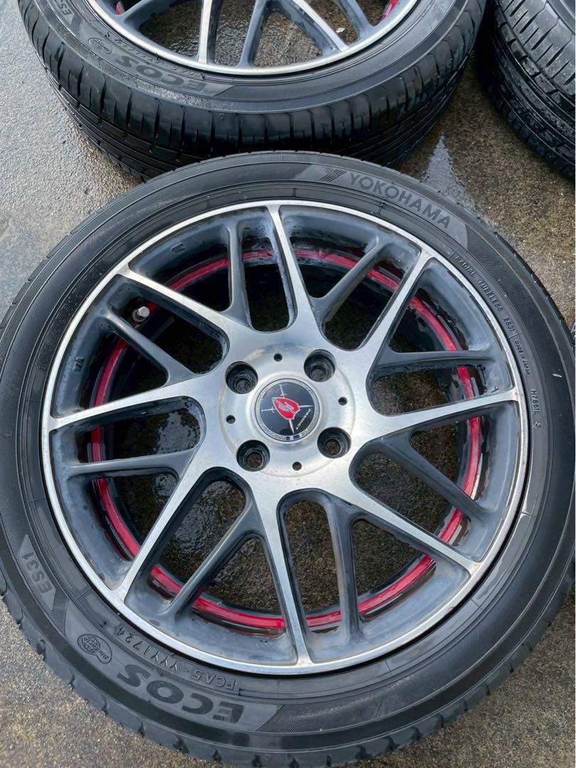 【引き取り可】【レアホイール】Concept ck 15inch