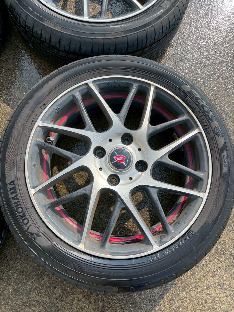 【引き取り可】【レアホイール】Concept ck 15inch