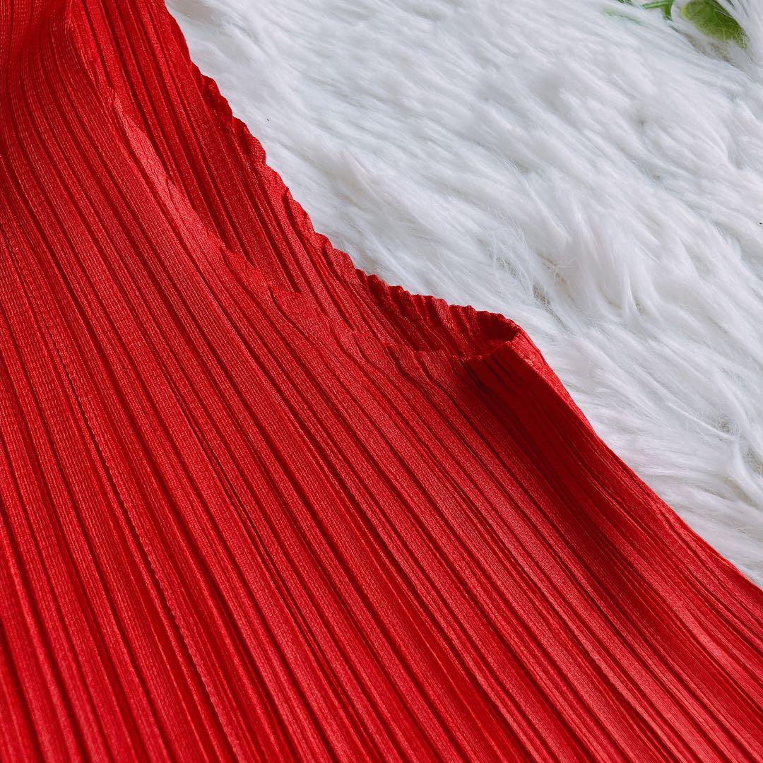 PLEATS PLEASE ISSEYMIYAKE★プリーツ切替え フレアワンピ