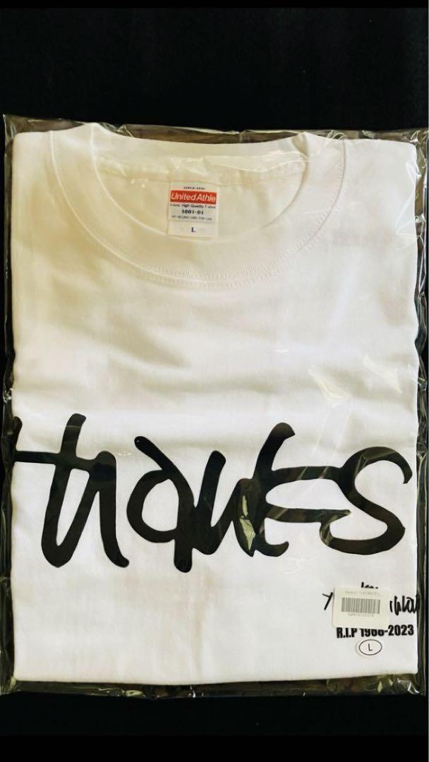 thanks! Tシャツ(ホワイト) チバユウスケ the birthday
