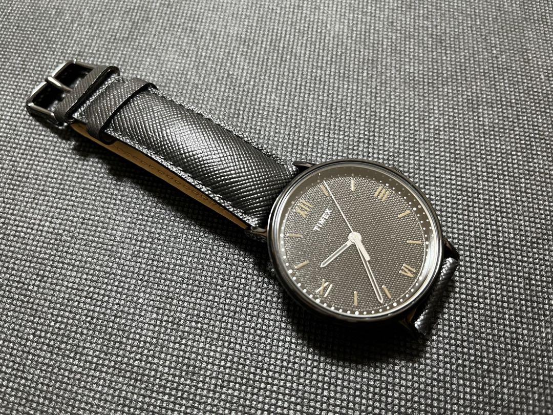 TIMEX 腕時計 黒 ブラック アナログ時計 - メルカリ