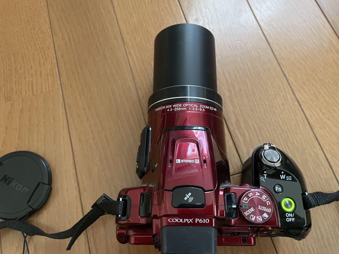 Nikon COOLPIX P610 赤　ニコン　デジカメ