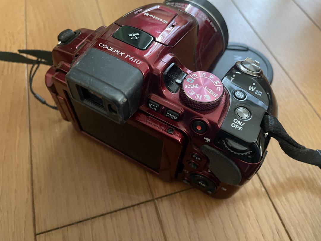 Nikon COOLPIX P610 赤　ニコン　デジカメ