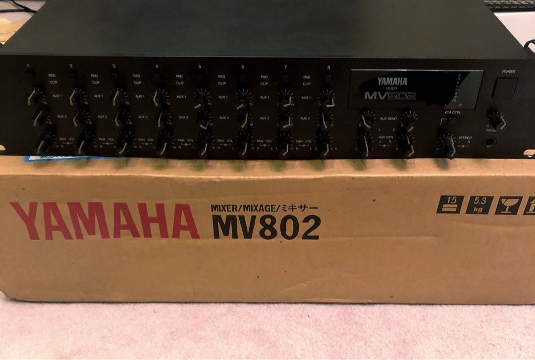 YAMAHA MV802 ミキサー
