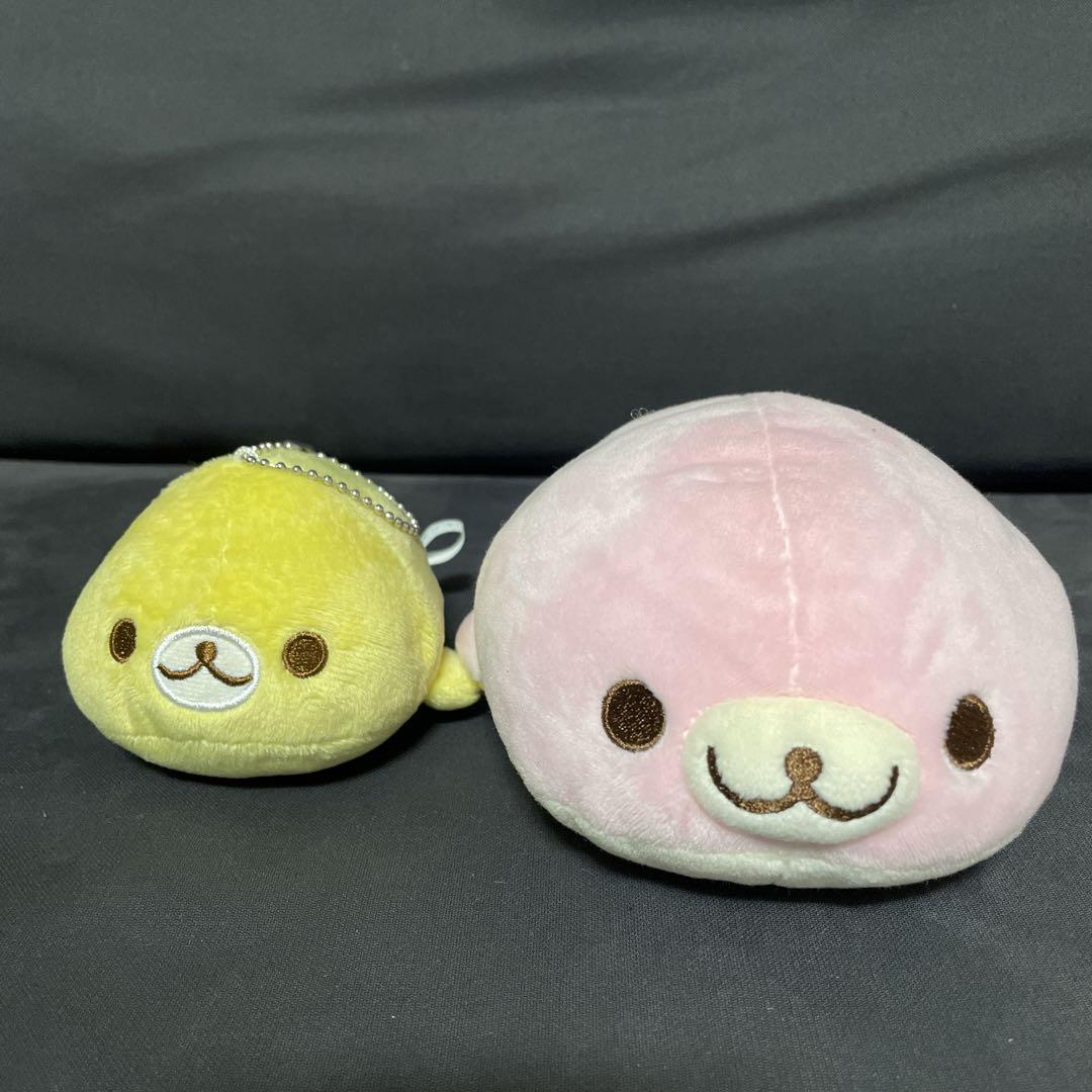 まめゴマ　ぬいぐるみ　マスコット　セット