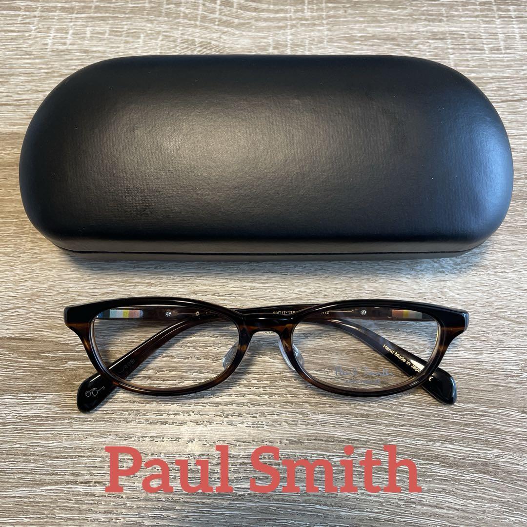 [新品]Paul Smith SPECTACLES メガネフレーム 伊達眼鏡茶色