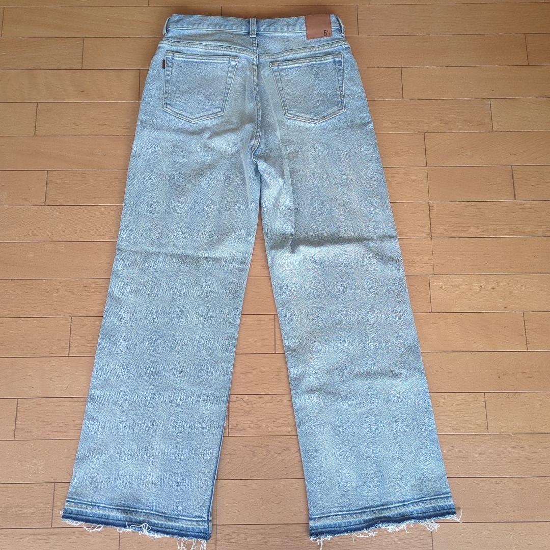 値下げ！スピック&スパン5 1/2 LOOSE-STRAIGHT DENIM L