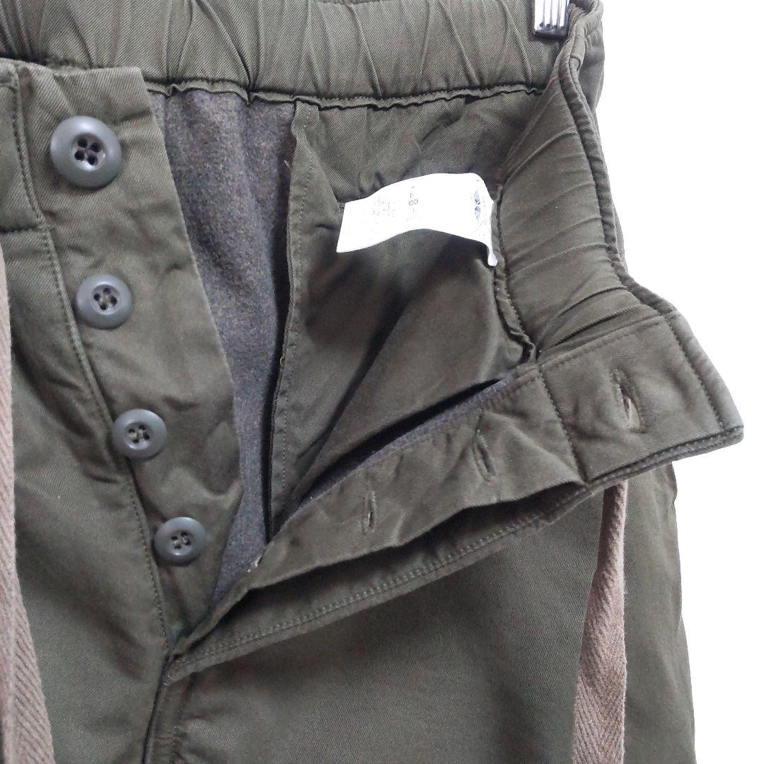 STEVESON OVERALL ダブルフェイス ユーティリティートラウザー
