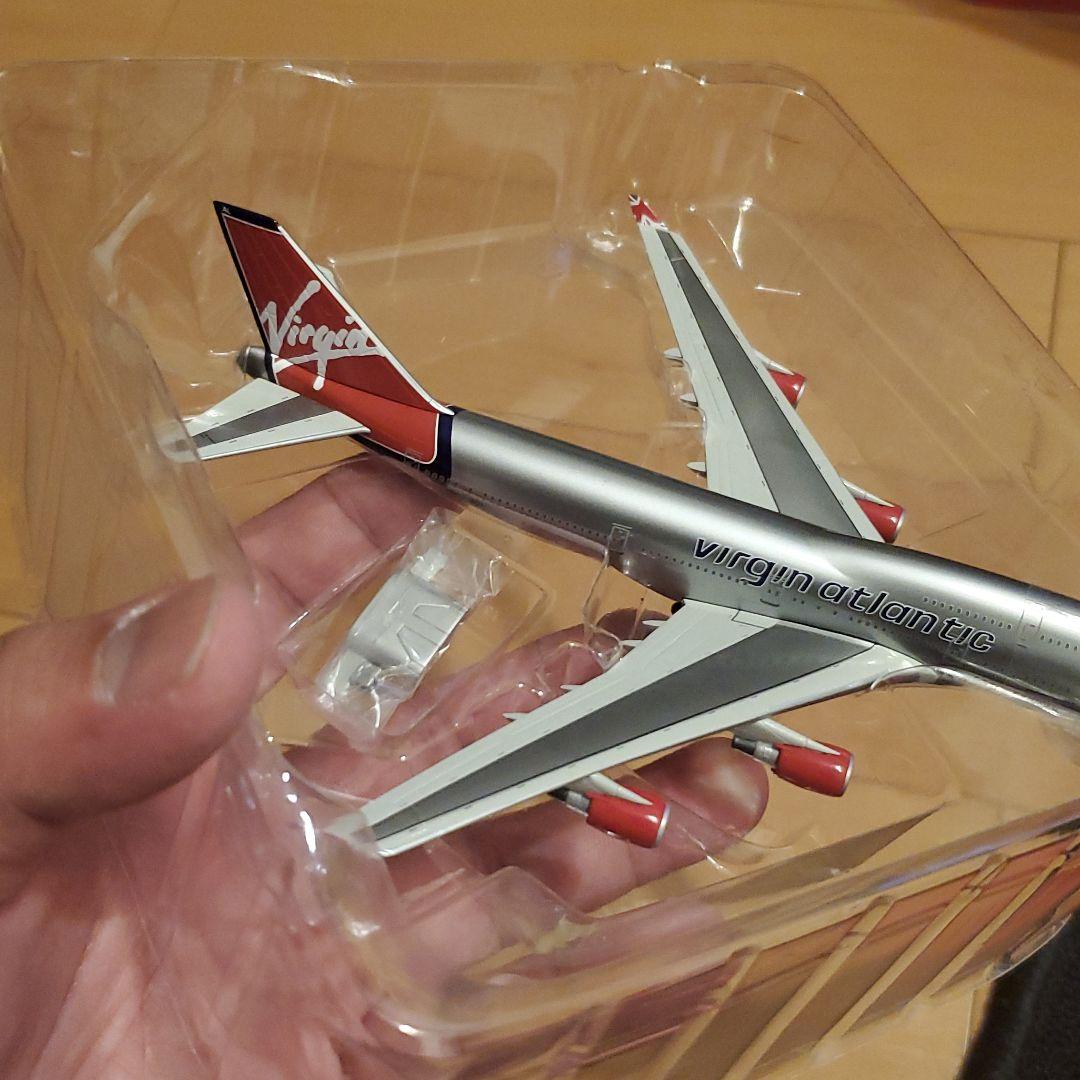 航空機・ヘリコプター B747-400 virgin atlantic