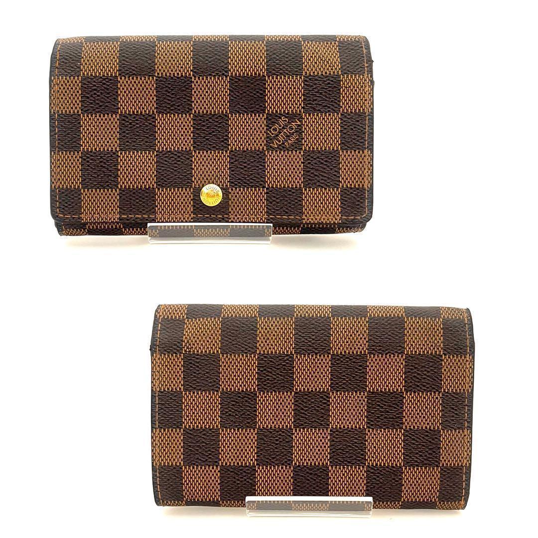 ポルトモネビエトレゾール ルイヴィトン ダミエ LOUIS VUITTON