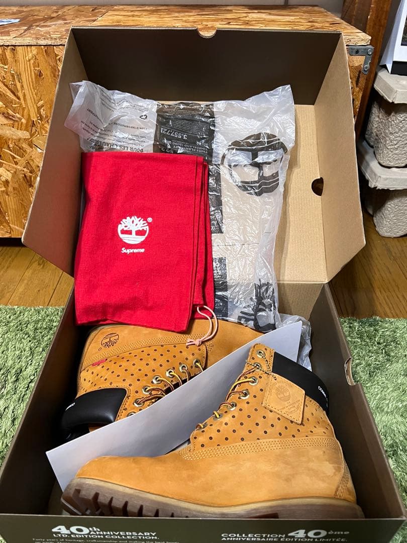 Timberland Comme des Garçons Supreme ブーツ