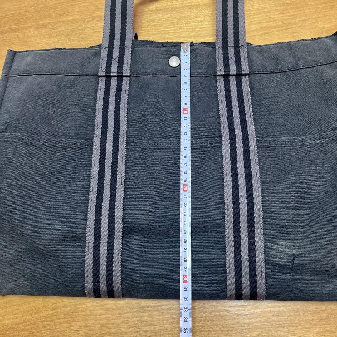 Hermes paris フールトゥ ブラック キャンバス トートバッグ