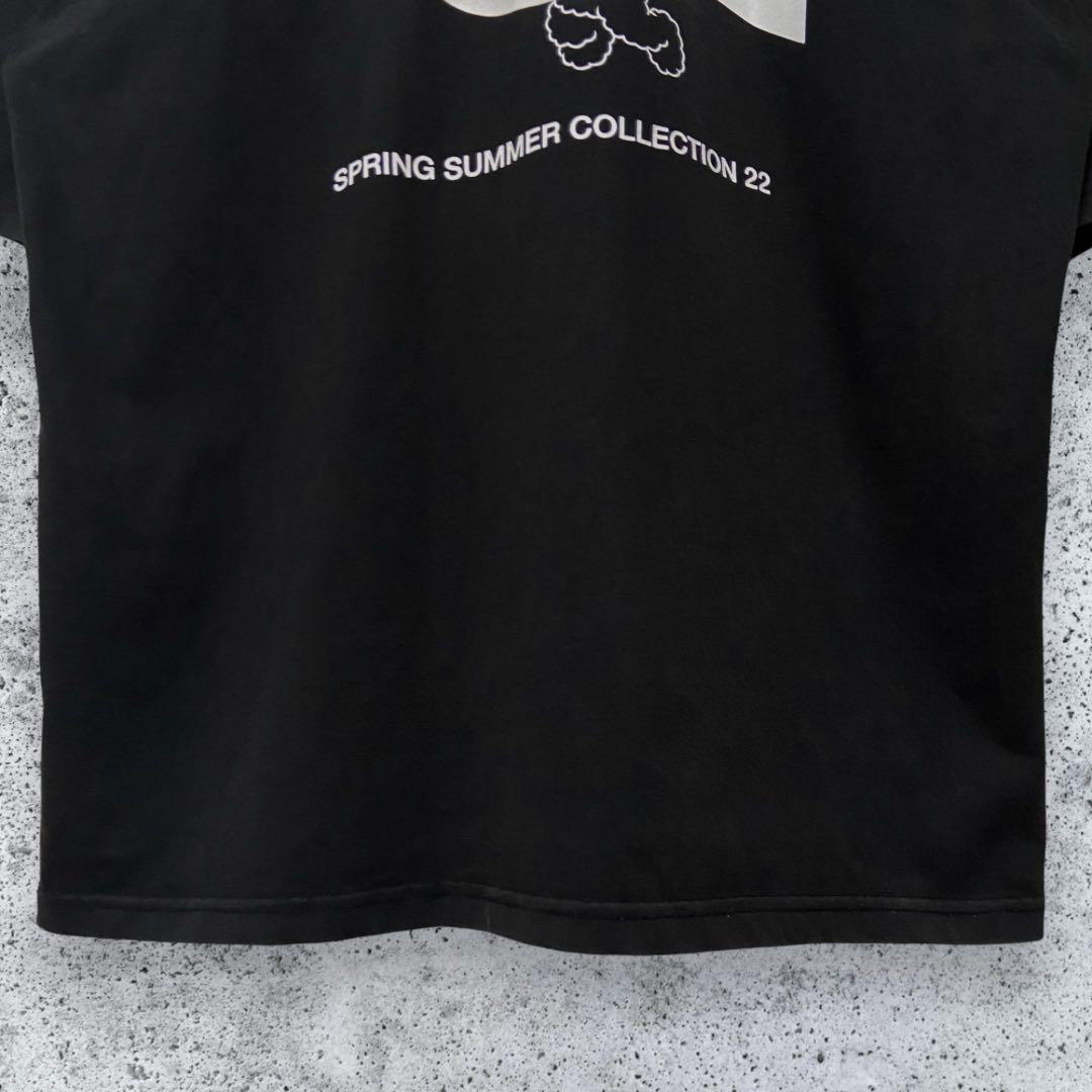 大人気モデル】OY オーワイ クマ ビッグロゴ Tシャツ 黒 XL相当